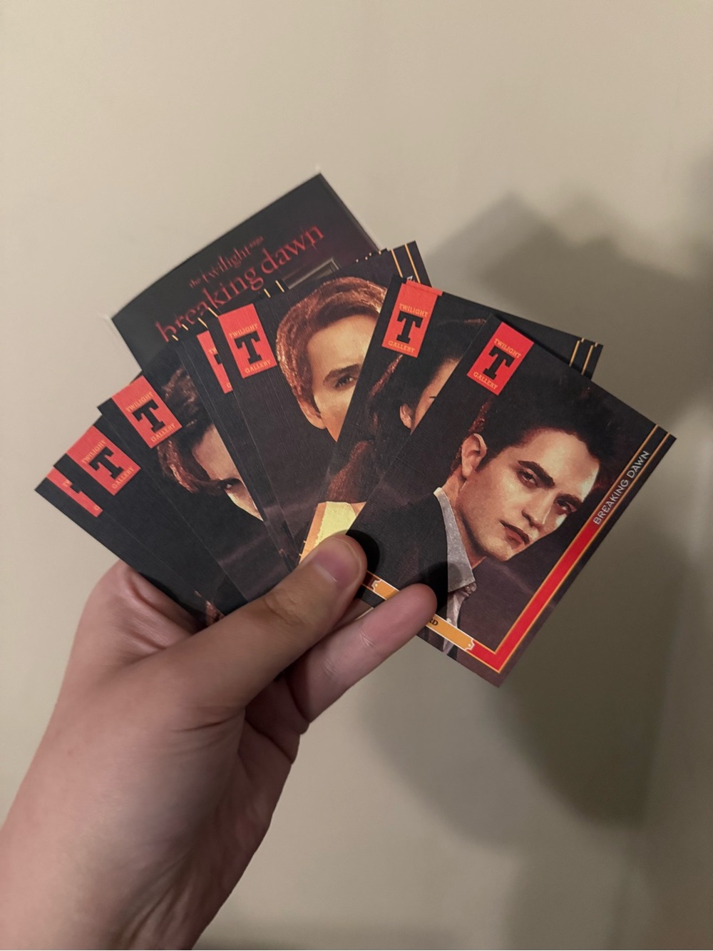 Twilight saga trading card